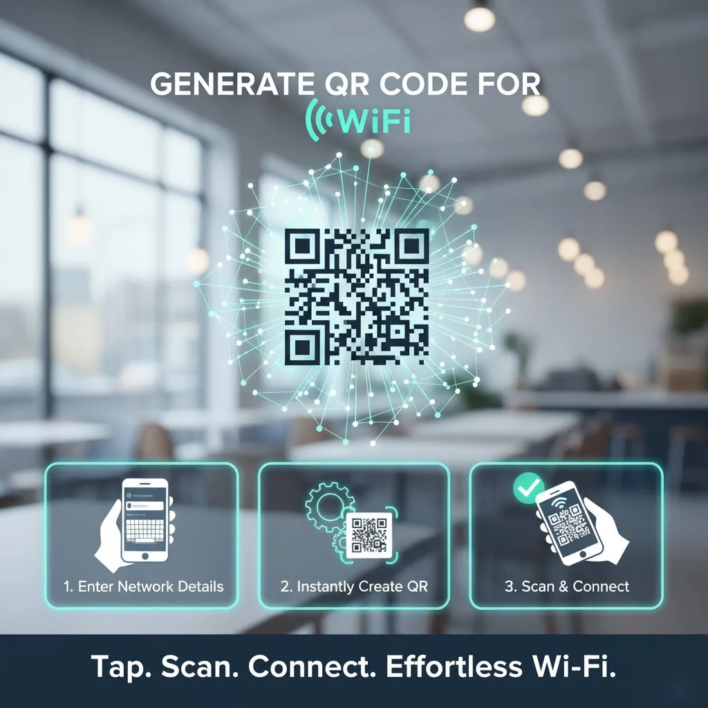 Generate QR Code For Wifi​