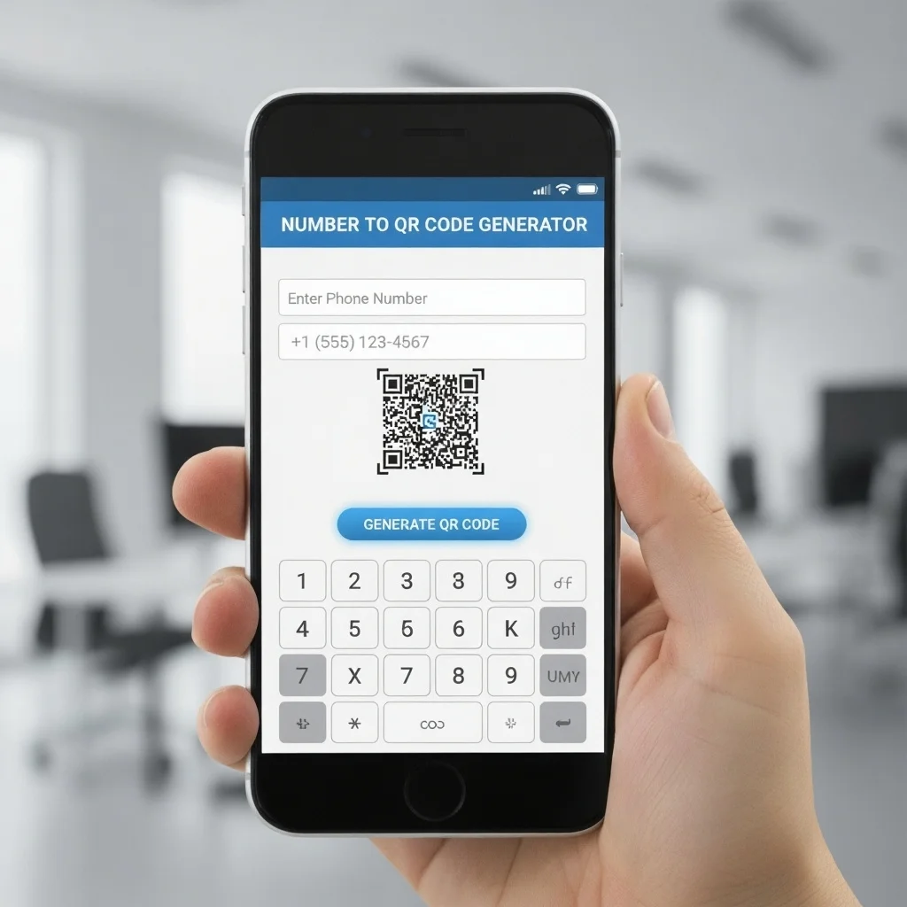 Use-Number-to-QR-Code-Generator