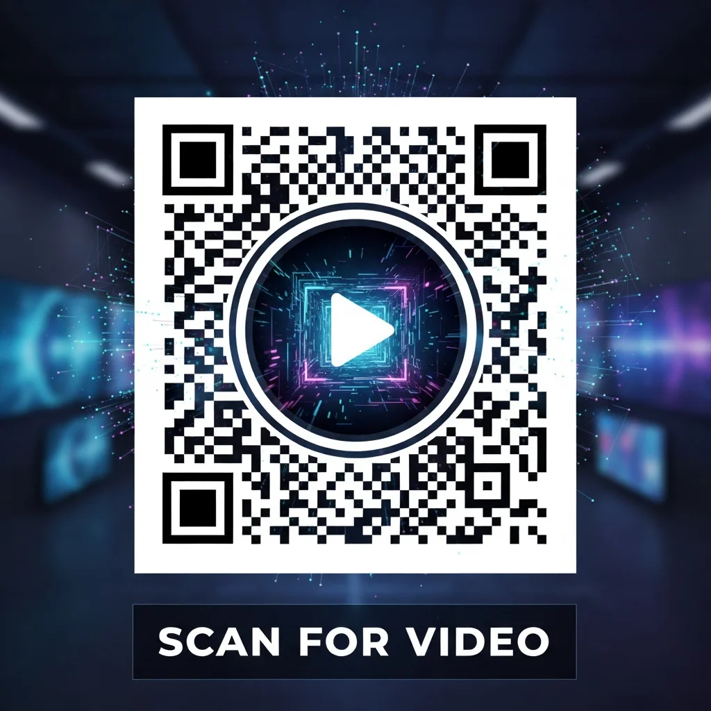 Create a Video QR Code Plate