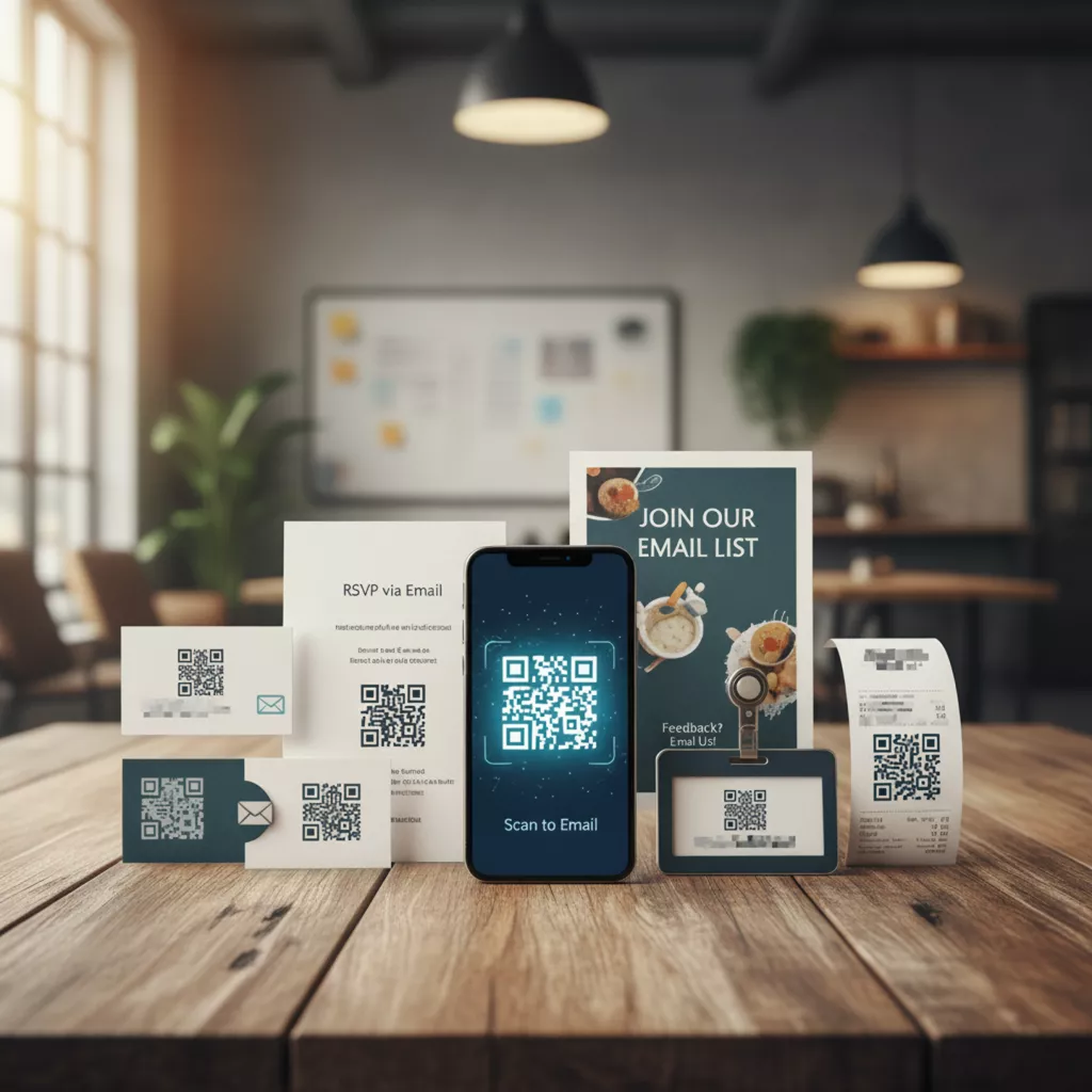 Examples For Email QR