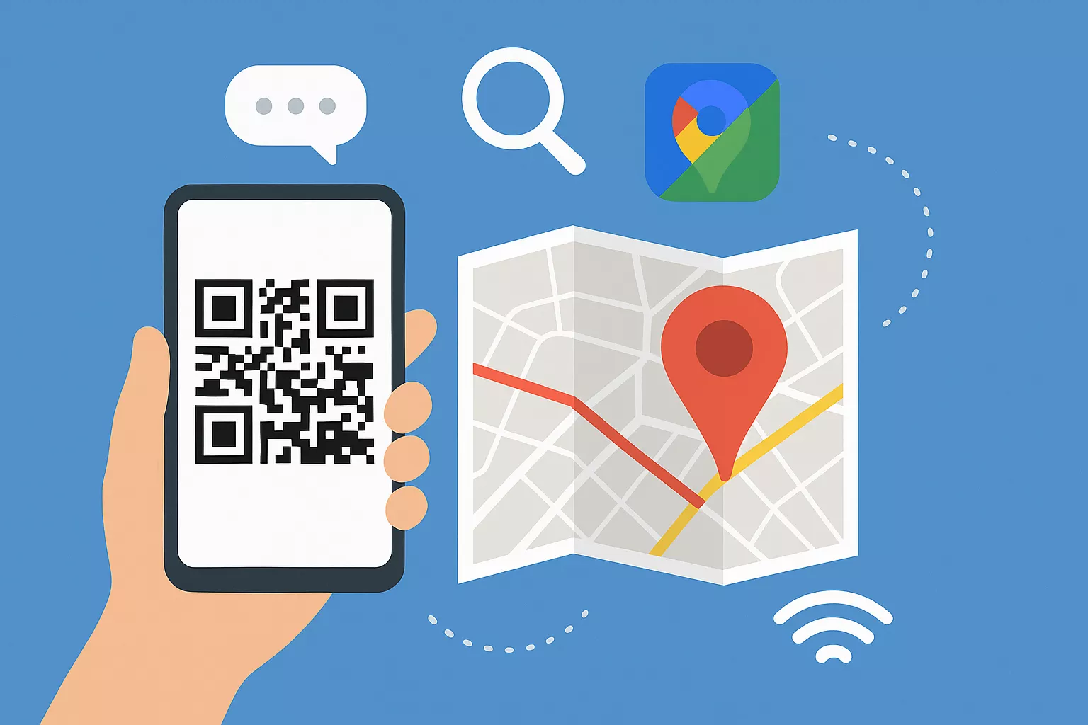 Use a QR Code for Google Maps and Location