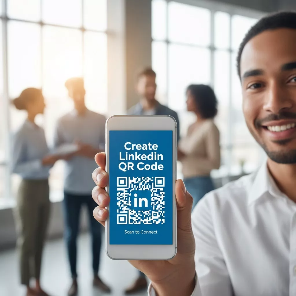 Use a QR Code for LinkedIn