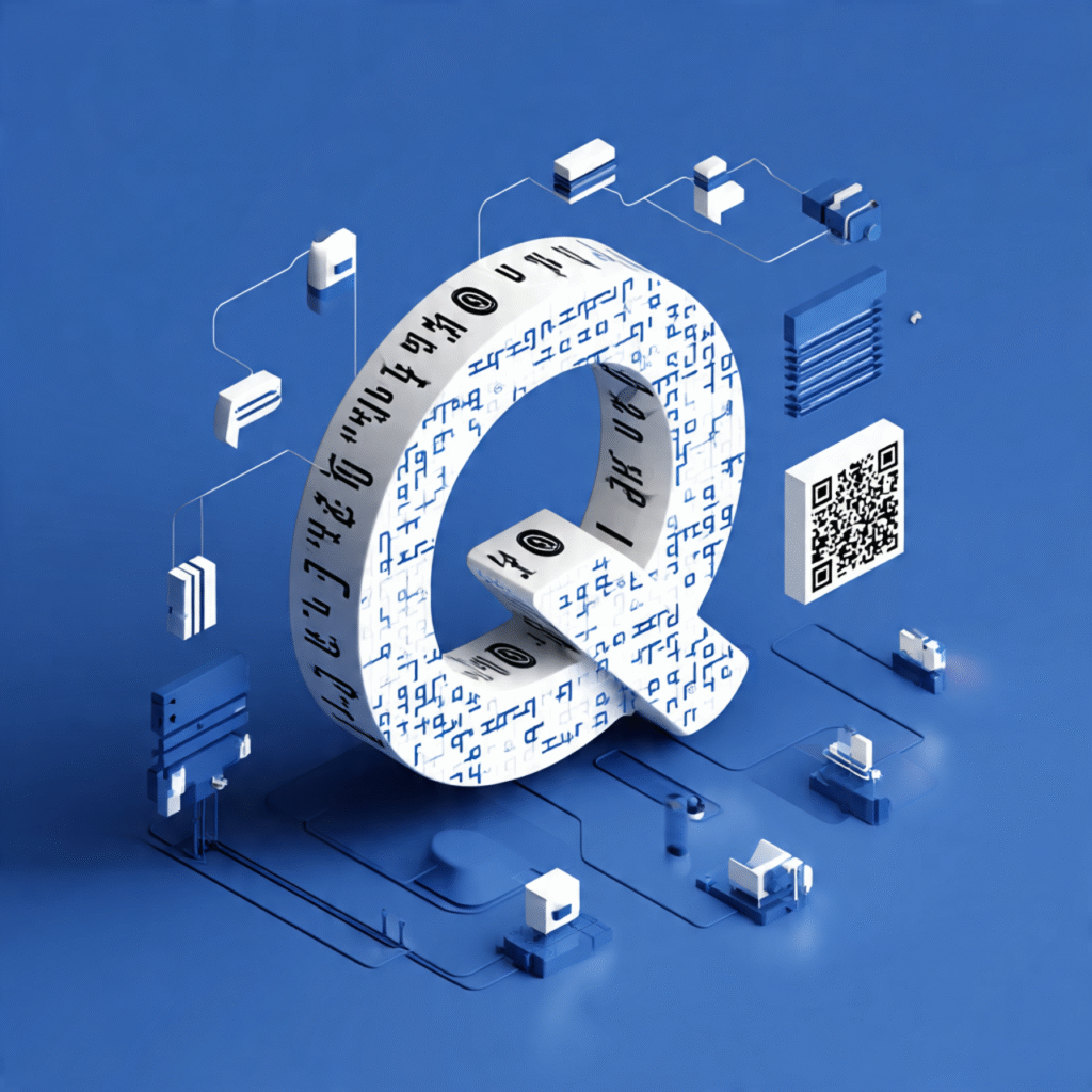 Printen Qr Code Q image