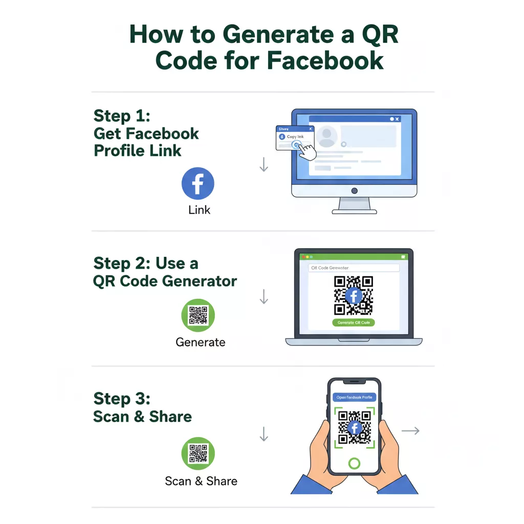 Generate a QR Code for Facebook