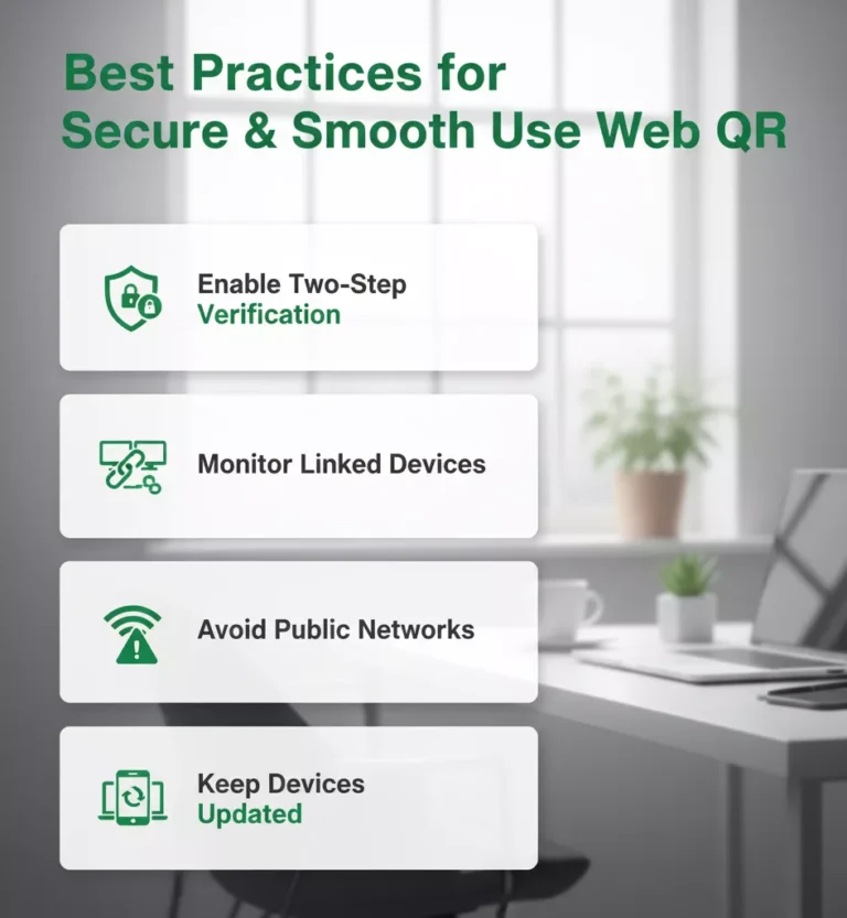 Best Practices for Secure & Smooth Use Web QR