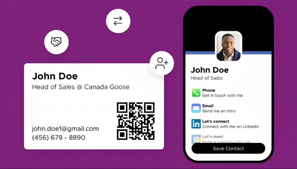 QR Code for Business Cards