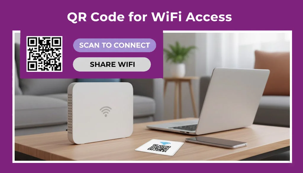 QR Code for WiFi Access