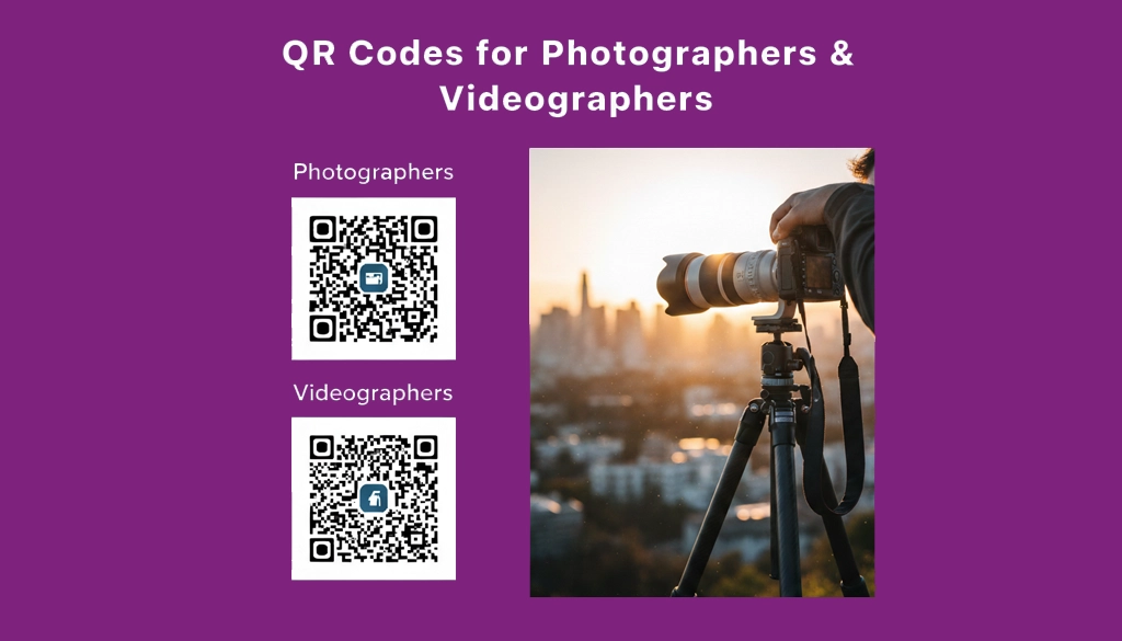 QR Codes for Photographers & Videographers