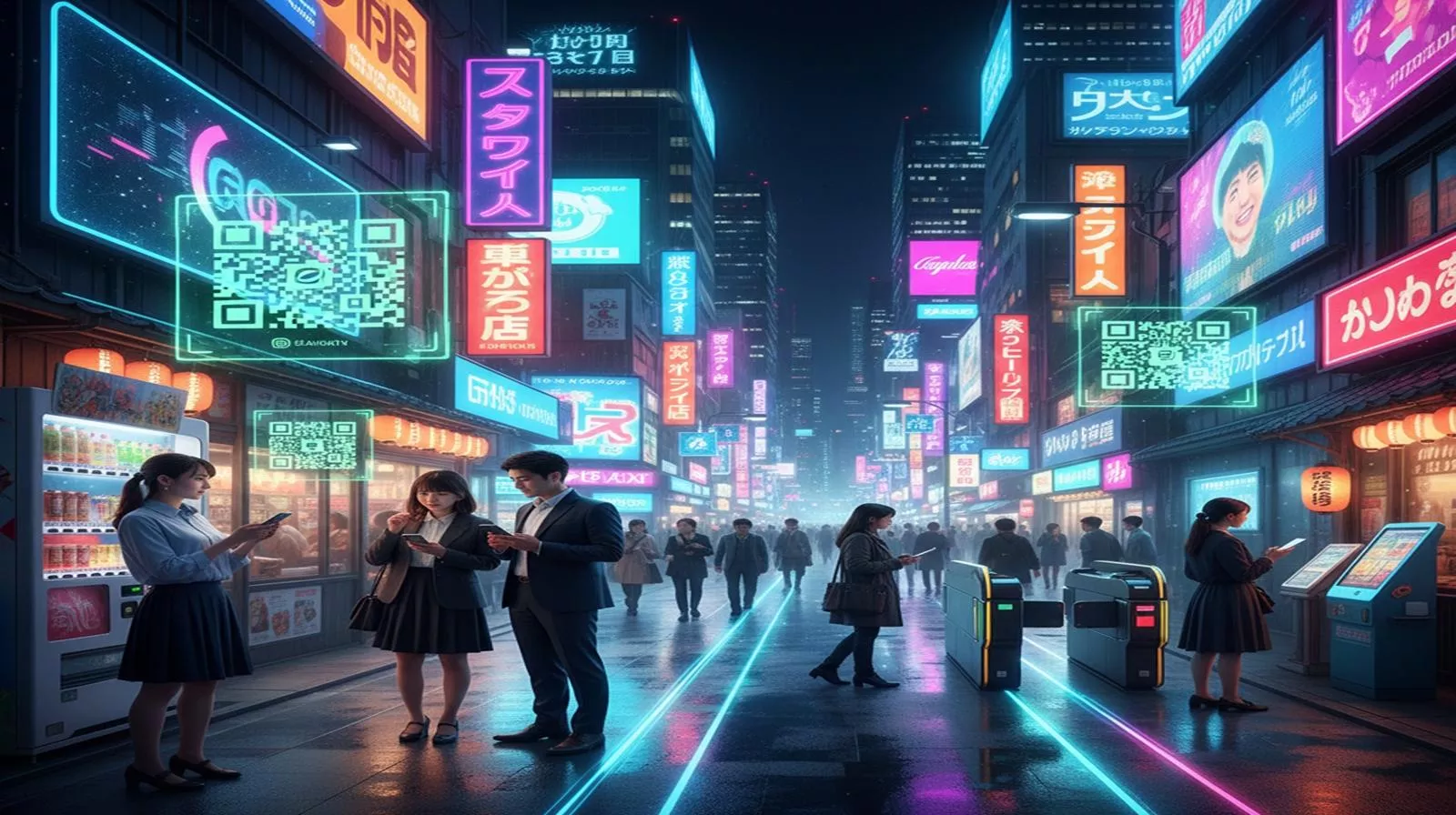 QR Codes in Japan The Future of Cashless and Smart Living