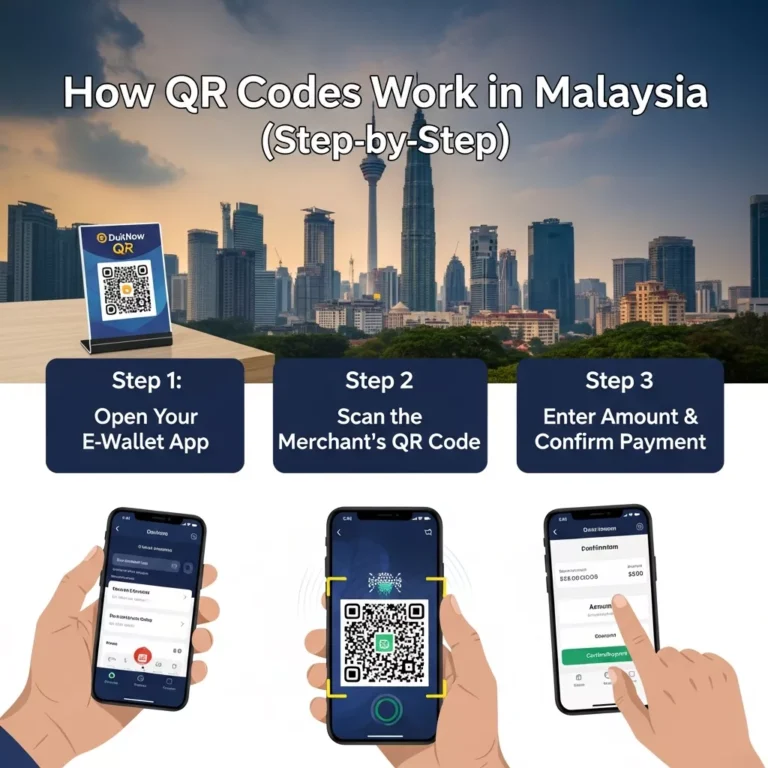 How QR Codes Work in Malaysia (Step-by-Step)